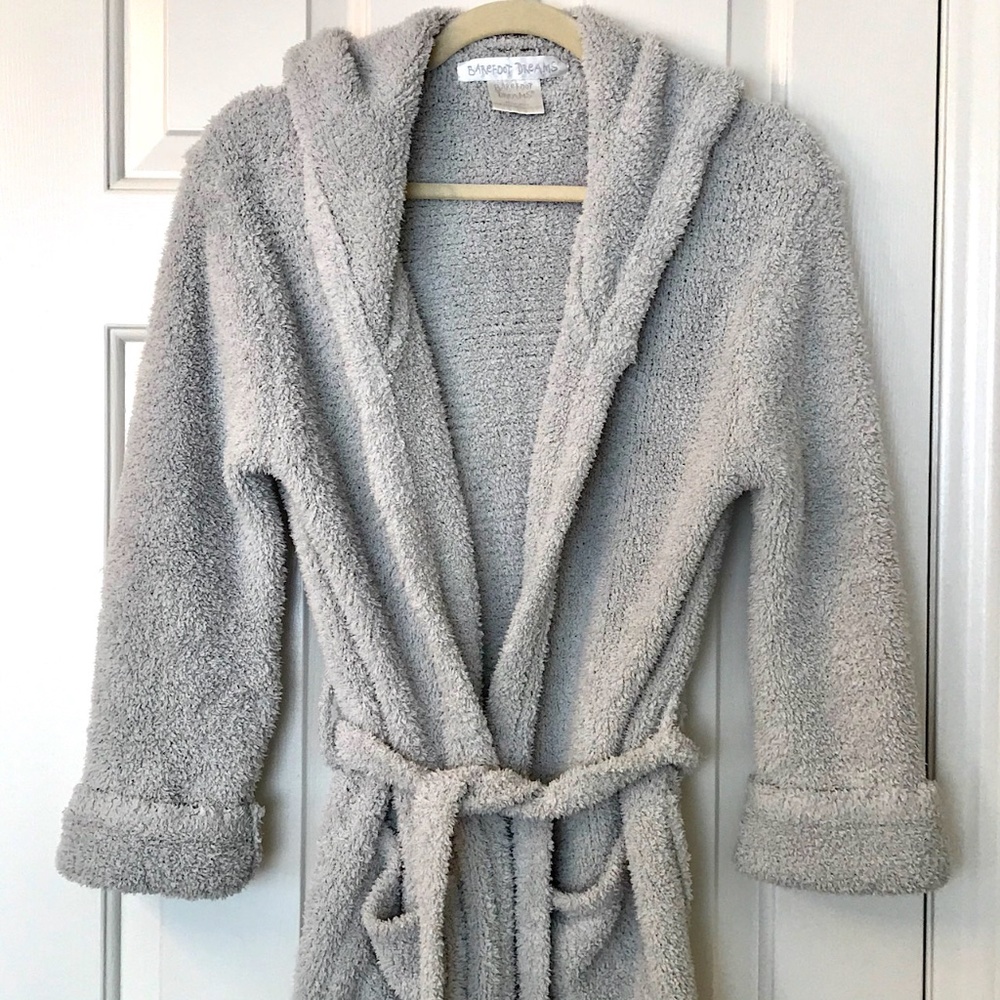 Barefoot Dreams Teen large/women petite hood robe